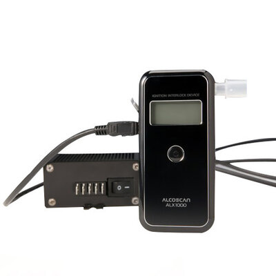 Alkoholtester alx1000 pre blokovanie auta - Alcoscan ALX1000 (2)
