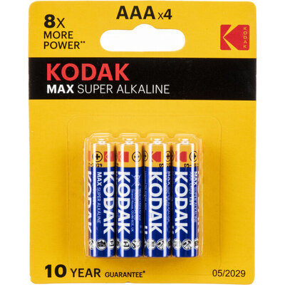 Batéria alkalická aaa - bateria_alkalicka_kodak_max_aaa_