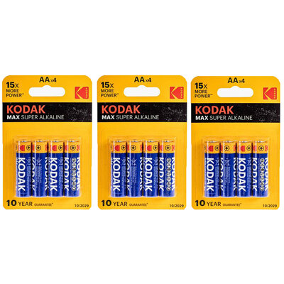 Batérie do fotopasce - sada 12 kusov, kodak aa max - baterie_do_fotopasce_sada_12_kusov_kodak_max_aa_