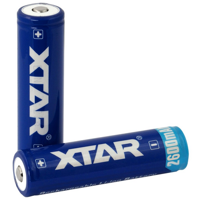 Lítiová batéria xtar 18650 s kapacitou 2 600 mah - akumulator-xtar-18650-3-7v-li-ion-2600mah-z-zabezpieczeniem-3