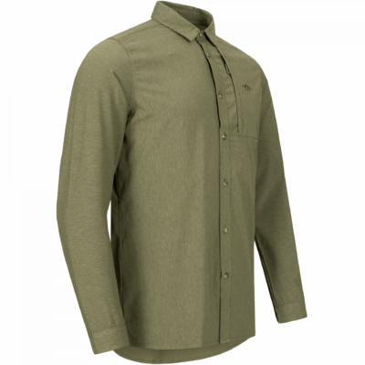 Pánska košeľa blaser huntec tt shirt 21 thyme melange dlhý rukáv - panska_kosela_TT_shirt_2