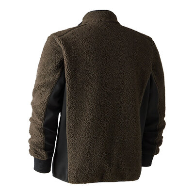 Pánska fleecová bunda deerhunter rogaland fiber pile hnedá - panska_polovnicka_bunda_rogaland_fiber_pile_jacket_hneda_1_