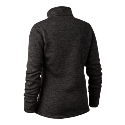 Dámska mikina deerhunter sarek knitted - dark grey melange - damska_mikina_deerhunter_sarek_knitted_dark_grey_melange_1