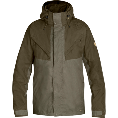 Pánska bunda fjällräven drev - dark olive - Drev_Jacket_M_90333-633_A_MAIN_FJR