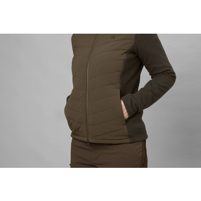 Dámsky zateplený kardigán härkila sandhem pro willow green - Damsky_kardigan_Sandhem6