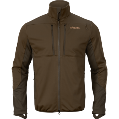 Pánska bunda härkila mountain hunter pro wsp fleece hunting green/shadow brown - 130113616_F01