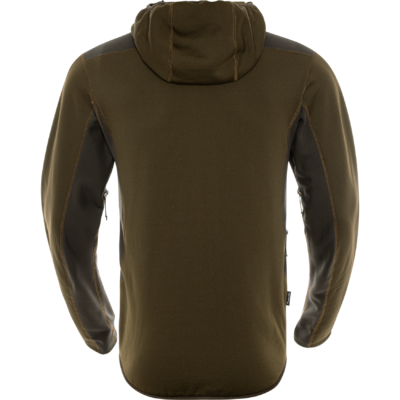 Pánska fleecová bunda härkila deer stalker hoodie willow green - 130115563_f02