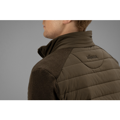Pánska mikina härkila retrieve insulated dark warm olive - 150105678_d03