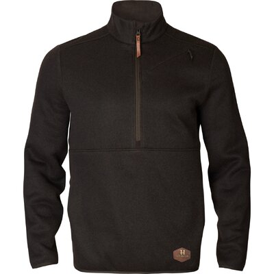 Pánsky sveter härkila metso half zip shadow brown - Sveter_Harkila_Metso_Half_Zip_Shadow_Brown (4)