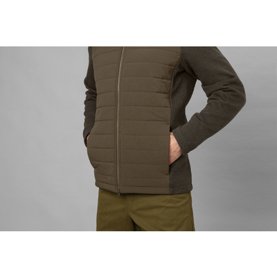 Pánsky zateplený kardigán härkila sandhem pro willow green - Pansky_kardigan_Sandhem8