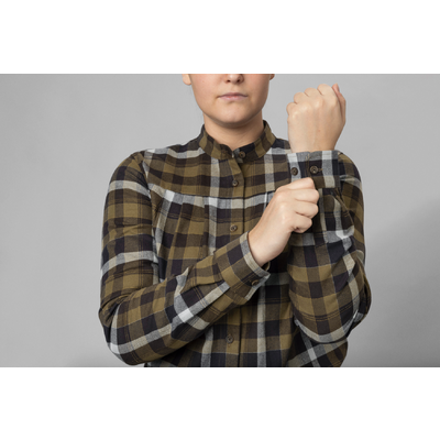 Dámska košeľa härkila sigrid l/s willow green/phantom - Damska_kosela_Sigrid3
