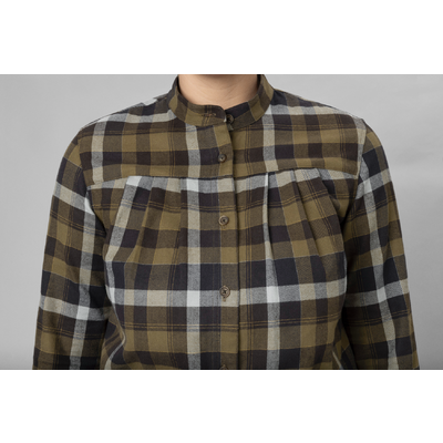 Dámska košeľa härkila sigrid l/s willow green/phantom - Damska_kosela_Sigrid5