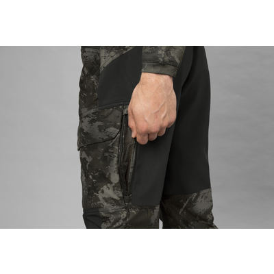 Pánske nohavice härkila noctyx camo silent axis msp black/black - panske_nohavice_harkila_noctyx_camo_silent_axis_msp_black_black_5