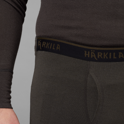 Pánske spodky härkila base all season half zip shadow brown - panske_spodky_härkila_base_all_season_half_zip_shadow_brown_2