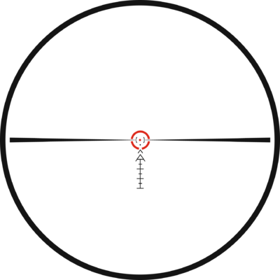 Puškohľad kahles k16i 1-6x24i si1 - zamerna_osnova_si1_