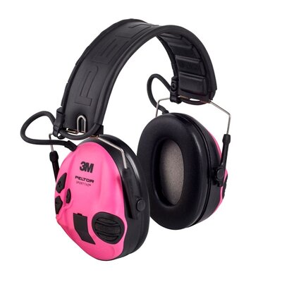 Elektronické chrániče sluchu peltor sporttac-ružové - chranice_sluchu_Peltor_SportTac_pink