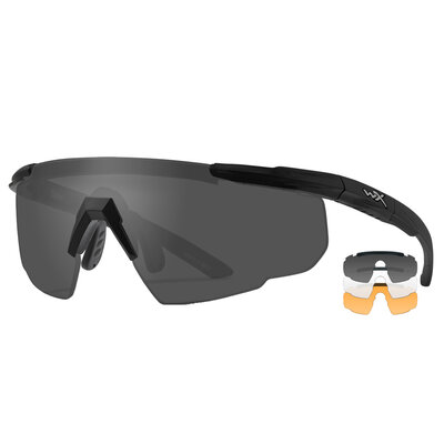 Športové okuliare wiley x 308 saber advanced  - šedé + oranžové sklá - strelecke_okuliare_wileyX_saber_advanced_308_sede_oranzove_skla_2