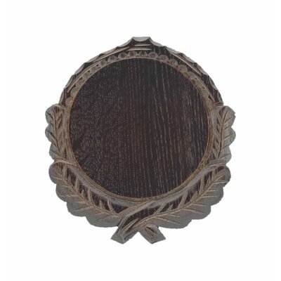 Vyrezávaná podložka pod trofej tmavá - diviak, 14 cm - vyrezavana_podlozka_pod_trofej_tmava_diviak_14cm_