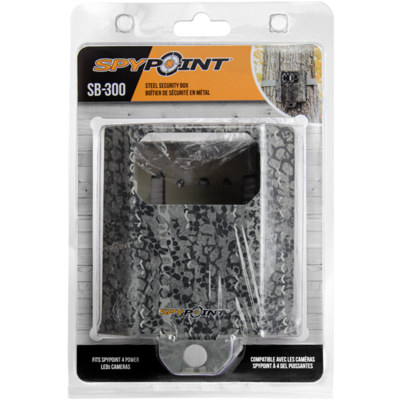 Bezpečnostný box pre fotopascu spypoint link-micro 4g - SB-300-packaging
