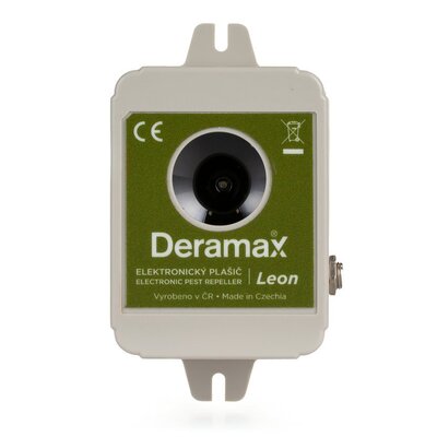 Deramax leon ultrazvukový odpudzovač lesnej zveri - Deramax-Leon_01