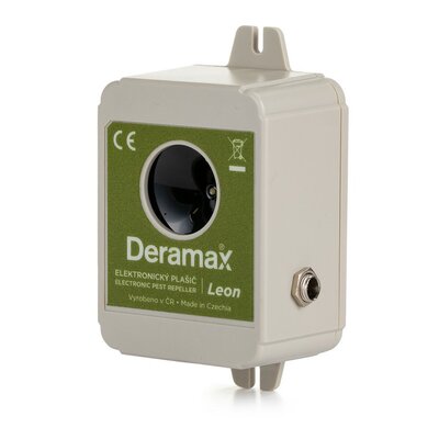 Deramax leon ultrazvukový odpudzovač lesnej zveri - Deramax-Leon_02