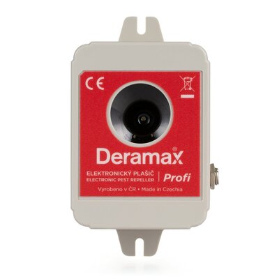 Deramax ultrazvukový odpudzovač kún a hlodavcov profi - Deramax-Profi_01