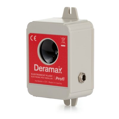 Deramax ultrazvukový odpudzovač kún a hlodavcov profi - Deramax-Profi_02