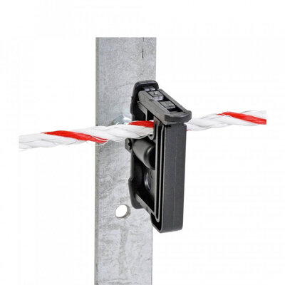 Izolátor k elektrickému ohradníku, plochý, metrický závit m6 - 25 ks - izolator_pre_elektricky_ohradnik_plochy_metricky_zavit_m6_25ks_2