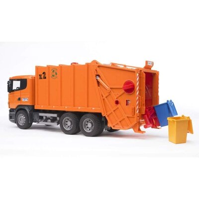 Smetiarske auto scania bruder - Smetiarske auto SCANIA BRUDER 3560 - 2