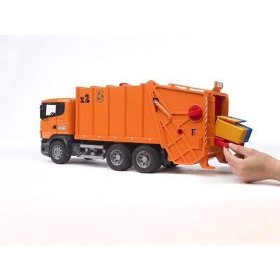 Smetiarske auto scania bruder - Smetiarske auto SCANIA BRUDER 3560 - 3