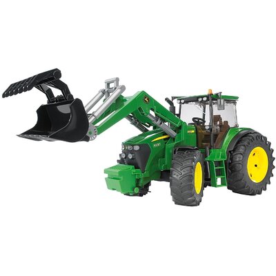 Traktor john deere 7930 s+ čelný nakladač bruder - Traktor John Deere 7930 s+ čelný nakladač BRUDER