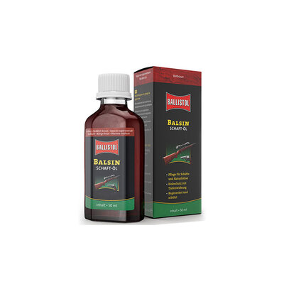 Ošetrujúci olej balsin na pažbu červenohnedý  – 50 ml - osetrujuci_olej_balsin_cervenohnedy_50ml_1