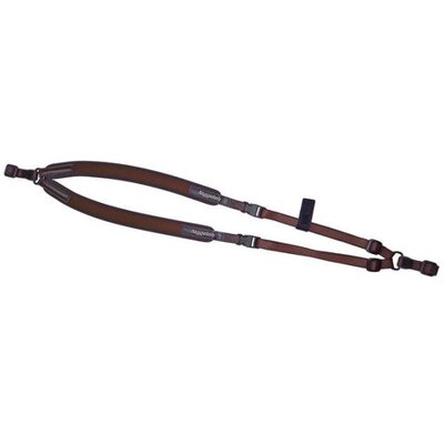Ramenný neoprénový remeň na zbraň niggeloh hnedý - geweerriem-niggeloh-backpack-brown (1)