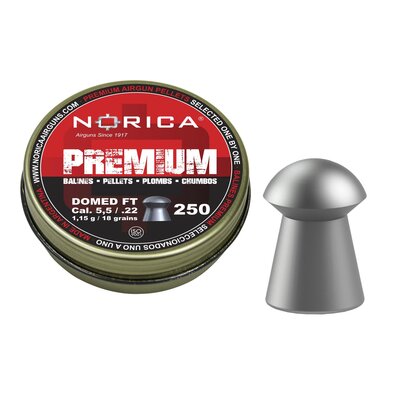 Diabolky norica premium domed 5,5 mm 250 ks - premium_domed_norica