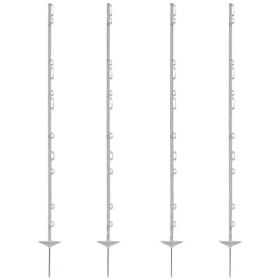 Plastový stĺpik biely 156 cm - Sloupek-plast-156cm-bílý-11-oček_2-fencee
