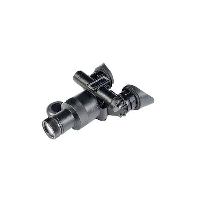 Nočné videnie Bering Optics GOOGLES 2+ generácia s robustným dizajnom a vstavaným IR iluminátorom, binokulárna náhlavná súprava, čierna farba.