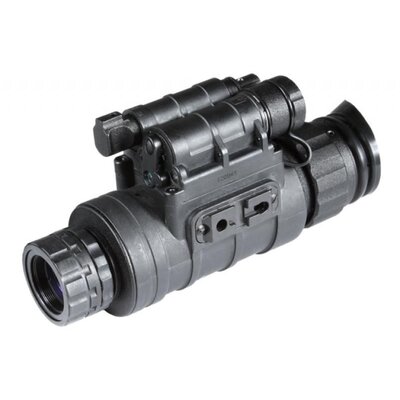 Nočné videnie Armasight Sirius Gen 2+ SDi MG s kompaktným a odolným telom, plnené suchým dusíkom, vybavené rýchloupínacím systémom a indikáciou stavu batérie.