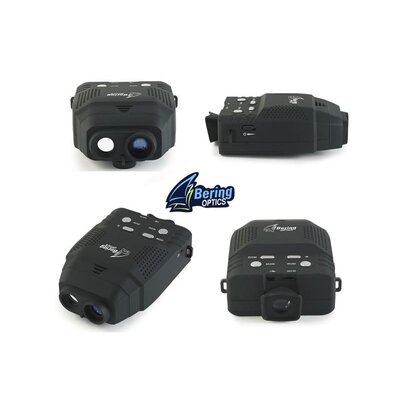 Nočné videnie Bering Optics Urban Patrol Gen 1+ s IR prísvitom a možnosťou nahrávania videa, pohľad zo všetkých strán.