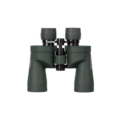 Ďalekohľad Delta Optical Titanium 8x42 s robustnou konštrukciou a zeleným povrchom, ideálny pre pozorovanie prírody.
