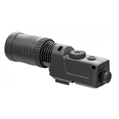 Laserový IR iluminátor Pulsar X850 s nastaviteľným výkonom 50-350 mW a vlnovou dĺžkou 850 nm, vhodný pre nočné videnie.
