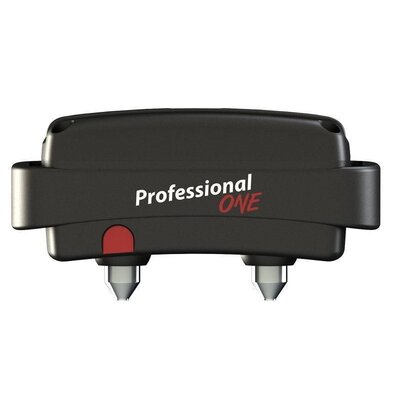 Atrapa prijímača d-control professional ONE s čiernym plastovým matným povrchom a kontaktnými bodmi