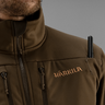Pánska bunda härkila mountain hunter pro wsp fleece hunting green/shadow brown - 130113616_d04