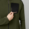 Pánska fleecová bunda härkila venjan duffel green / black - 130112689_d02