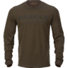 Tričko härkila mountain hunter l/s zeleno hnedé - 160104016_F01