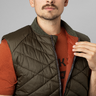 Pánská zateplená vesta logmar willow green - složitelná - Panska_zateplena_vesta_Logmar5