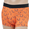 Pánske boxerky tetrao s poľovníckym motívom - oranžové s parohami - Pánske boxerky TETRAO s poľovníckym motívom - oranžové s parohami (2)