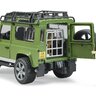 Defender land rover station wagon s figúrkou poľovníka a psa bruder - Defender Land Rover Station Wagon s figúrkou poľovníka a psa (4)