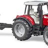 Traktor massey ferguson 7480 s čelným nakladačom a prívesom na drevo bruder - Traktor Massey Ferguson 7480 s čelným nakladačom a prívesom na drevo BRUDER (3)