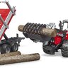Traktor massey ferguson 7480 s čelným nakladačom a prívesom na drevo bruder - Traktor Massey Ferguson 7480 s čelným nakladačom a prívesom na drevo BRUDER (4)