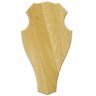 Trofejová podložka z dubového dreva v bledom farebnom prevedení, rozmer 40 x 22 cm